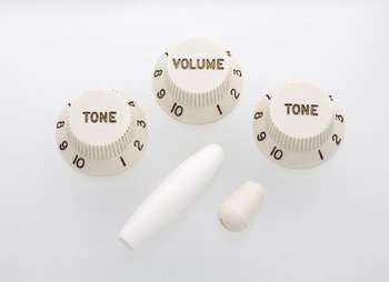 Parchment Knob Set for Strat