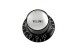 Black Reflector Volume Knob Pair