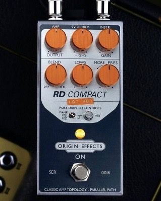 ORIGIN EFFECTS RevivalDRIVE COMPACT HOT ROD, demo - Kitarapaja