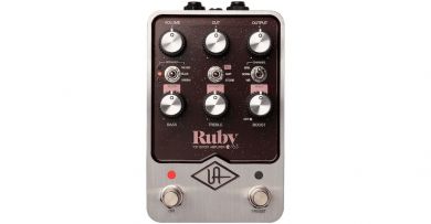 UAFX Ruby '63 Top Boost Amplifier pedal 
