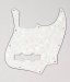 Parchment Pearloid Pickguard for Jazz Bass®o 107303