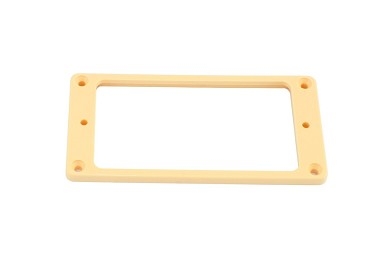 Humbucking Pickup Ring Set Non-slanted Cream