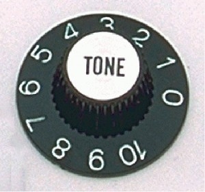 Witch Hat Tone Knob Pair