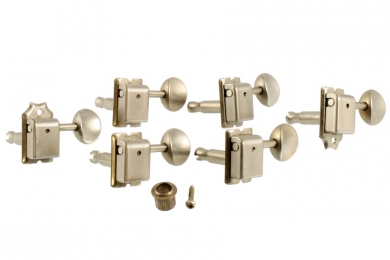 Gotoh Aged 6-in-line Vintage Keys Nickel Oulu