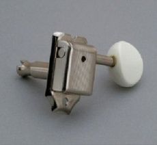 Gotoh 6-in-line Vintage Keys Nickel w/White Button