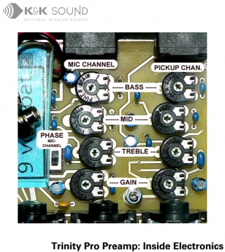 K&K TRINITY PRO PREAMP