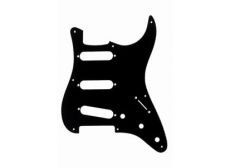 Black 1-Ply Pickguard for Stratocaster Oulu
